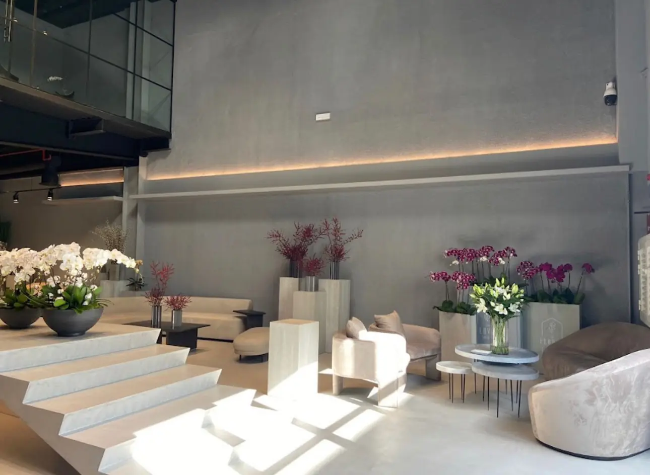 The Flower Society showroom in Al Quoz